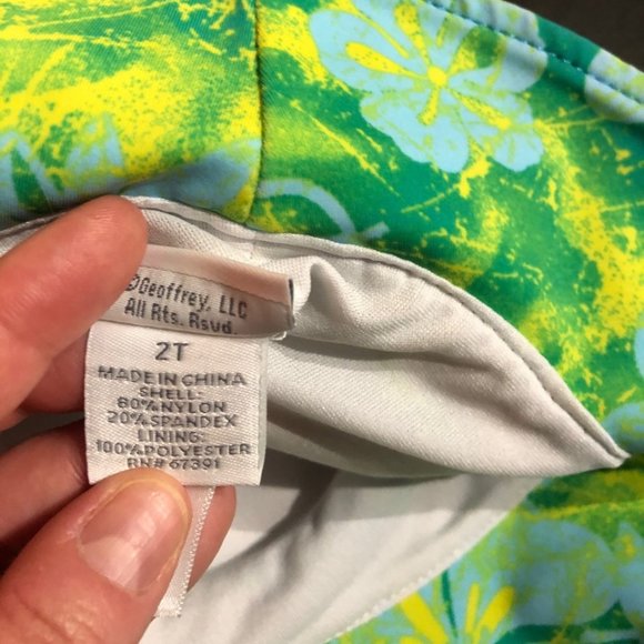 Floral Nylon Sunhat 2T - Picture 2 of 3